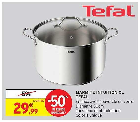 MARMITE INTUITION XL TEFAL