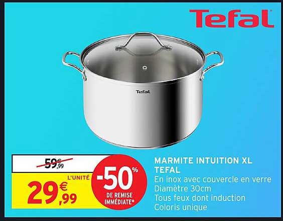MARMITE INTUITION XL TEFAL