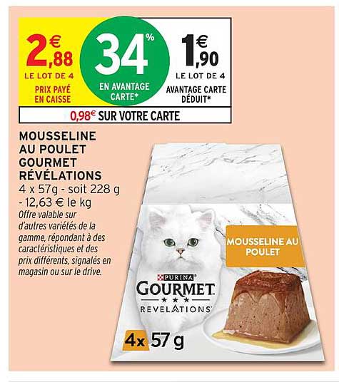 MOUSSELINE AU POULET GOURMET RÉVÉLATIONS