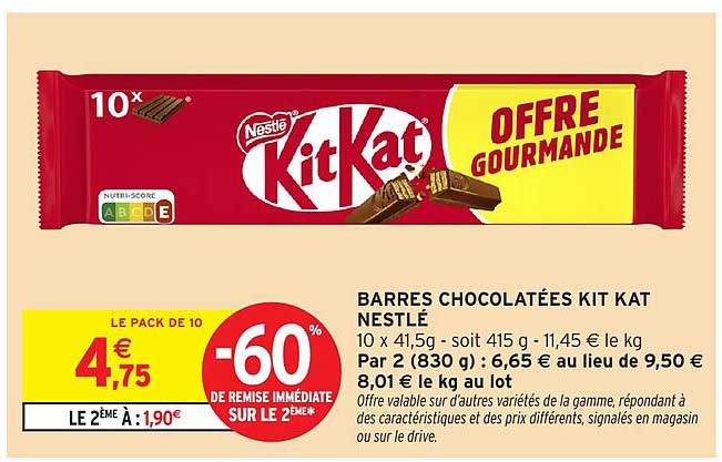 OFFRE GOURMANDE