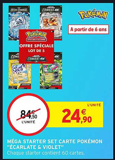 OFFRE SPÉCIALE LOT DE 5