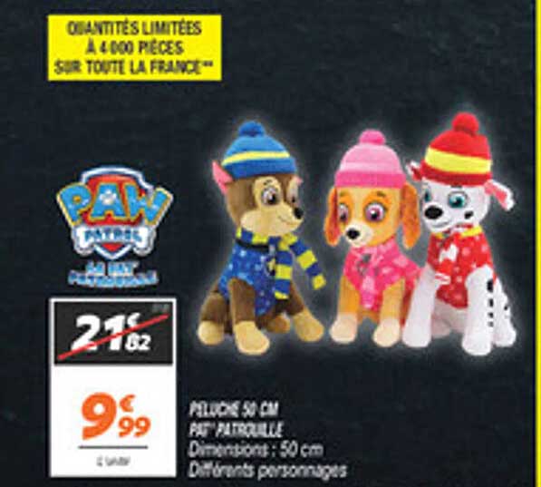 Peluche 50 cm PAW PATROL