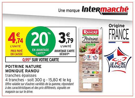 Poitrine Nature Monique Ranou