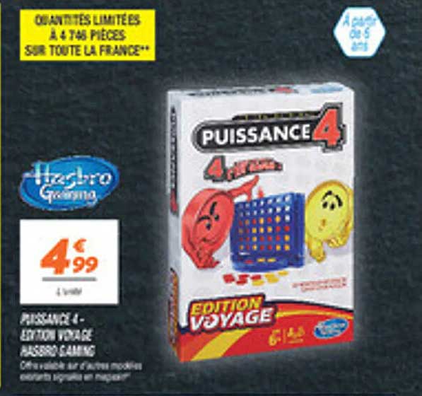 PUISSANCE 4 - ÉDITION VOYAGE