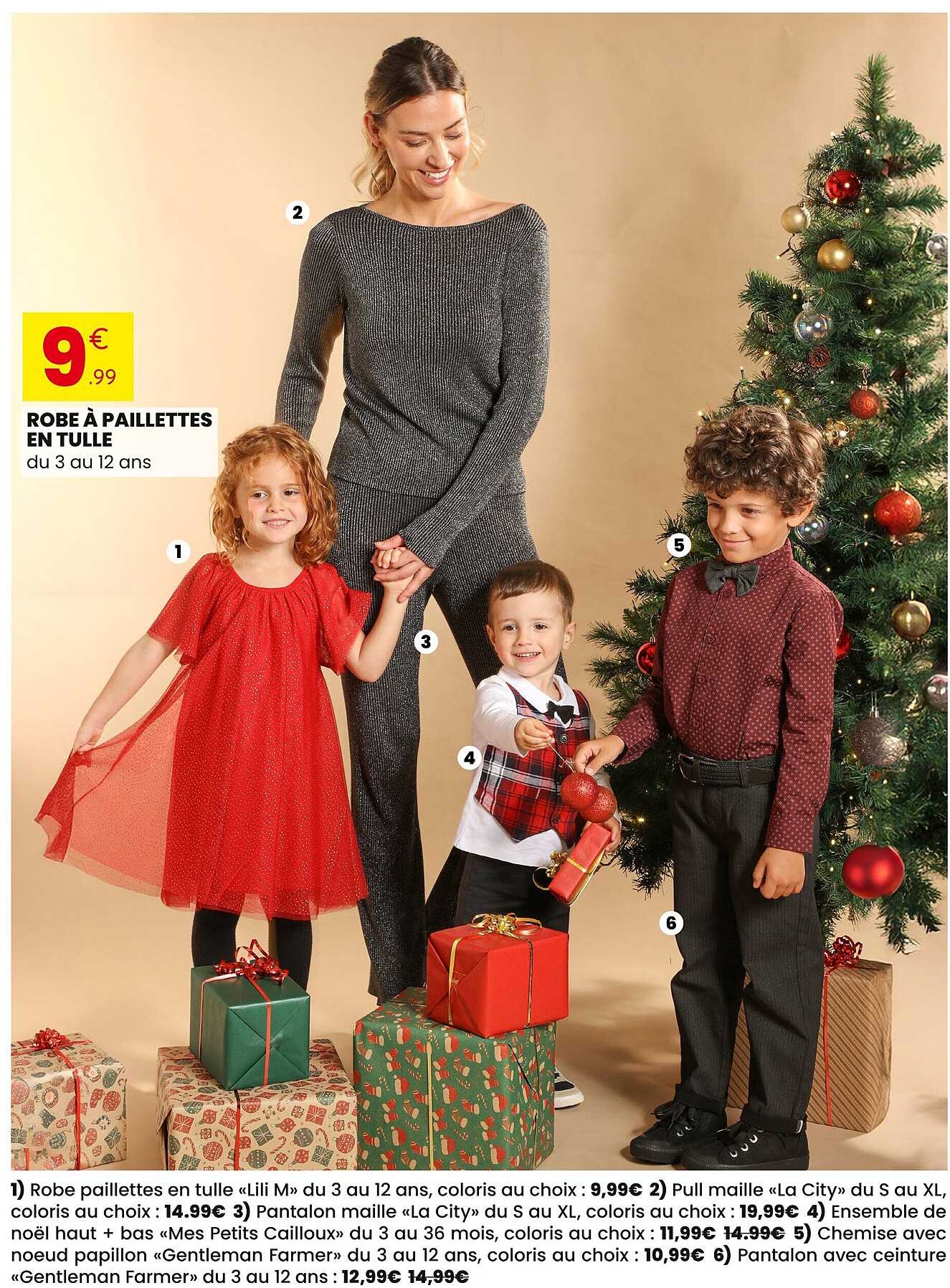 ROBE À PAILLETTES EN TULLE