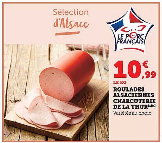 Roulades alsaciennes charcuterie de la Thur