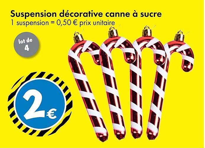 Suspension décorative canne à sucre