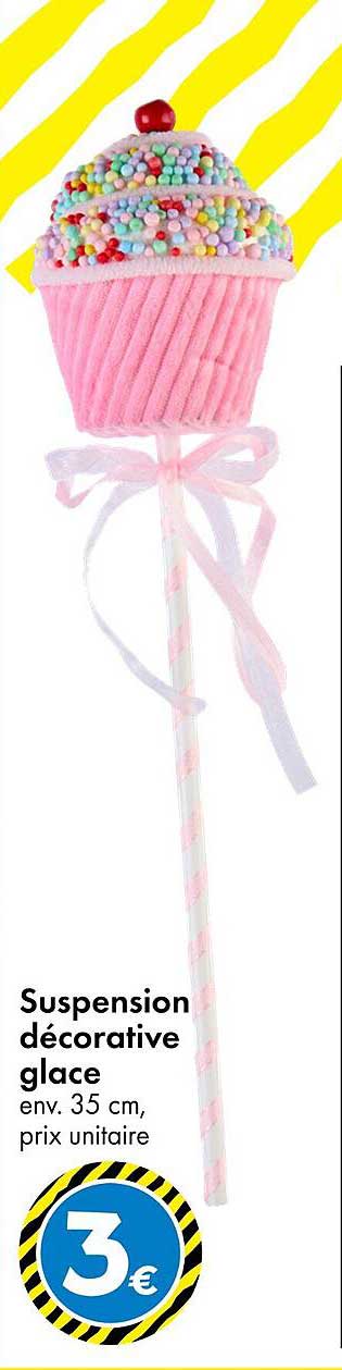 Suspension décorative glace