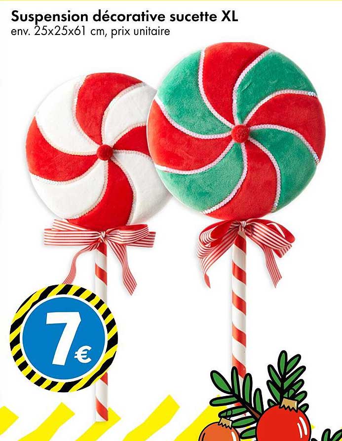 Suspension décorative sucette XL