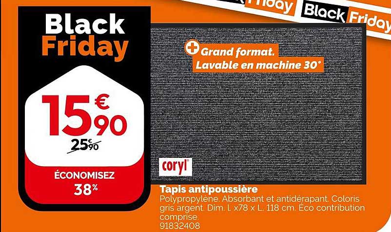 Tapis antipoussière