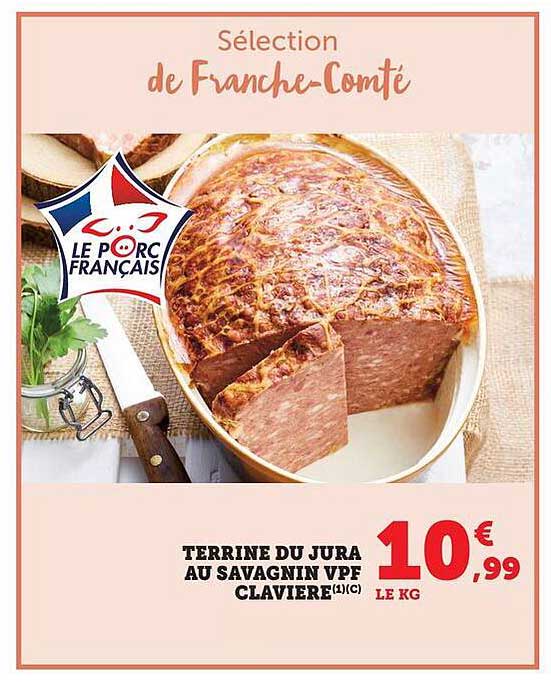 Terrine du Jura au Savagnin VPF Clavière