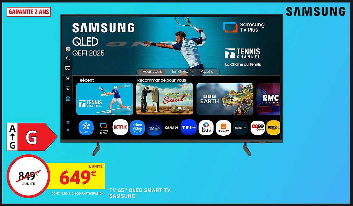 TV 65" QLED SMART TV SAMSUNG