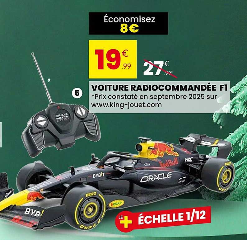 VOITURE RADIOCOMMANDÉE F1