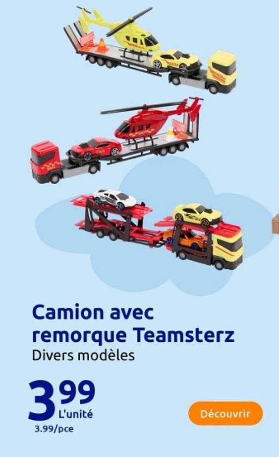 Camion avec remorque Teamsterz