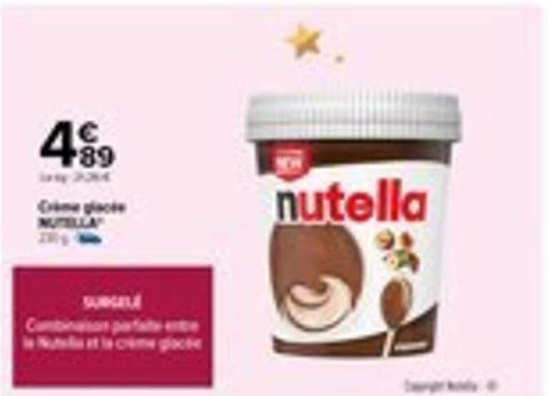 Crème glacée NUTELLA