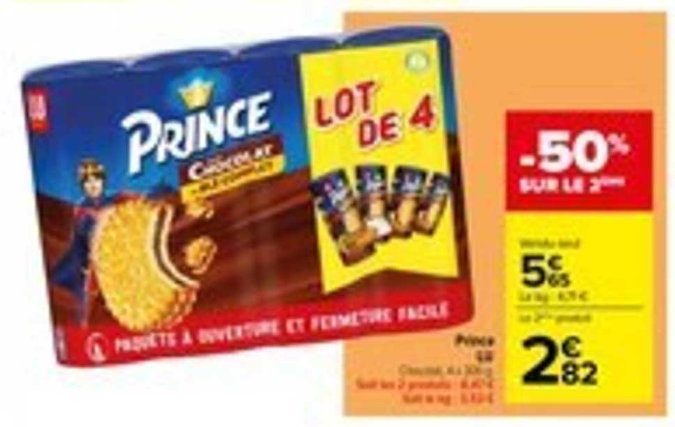 Prince Chocolat et Pépites de Caramel - LOT DE 4
