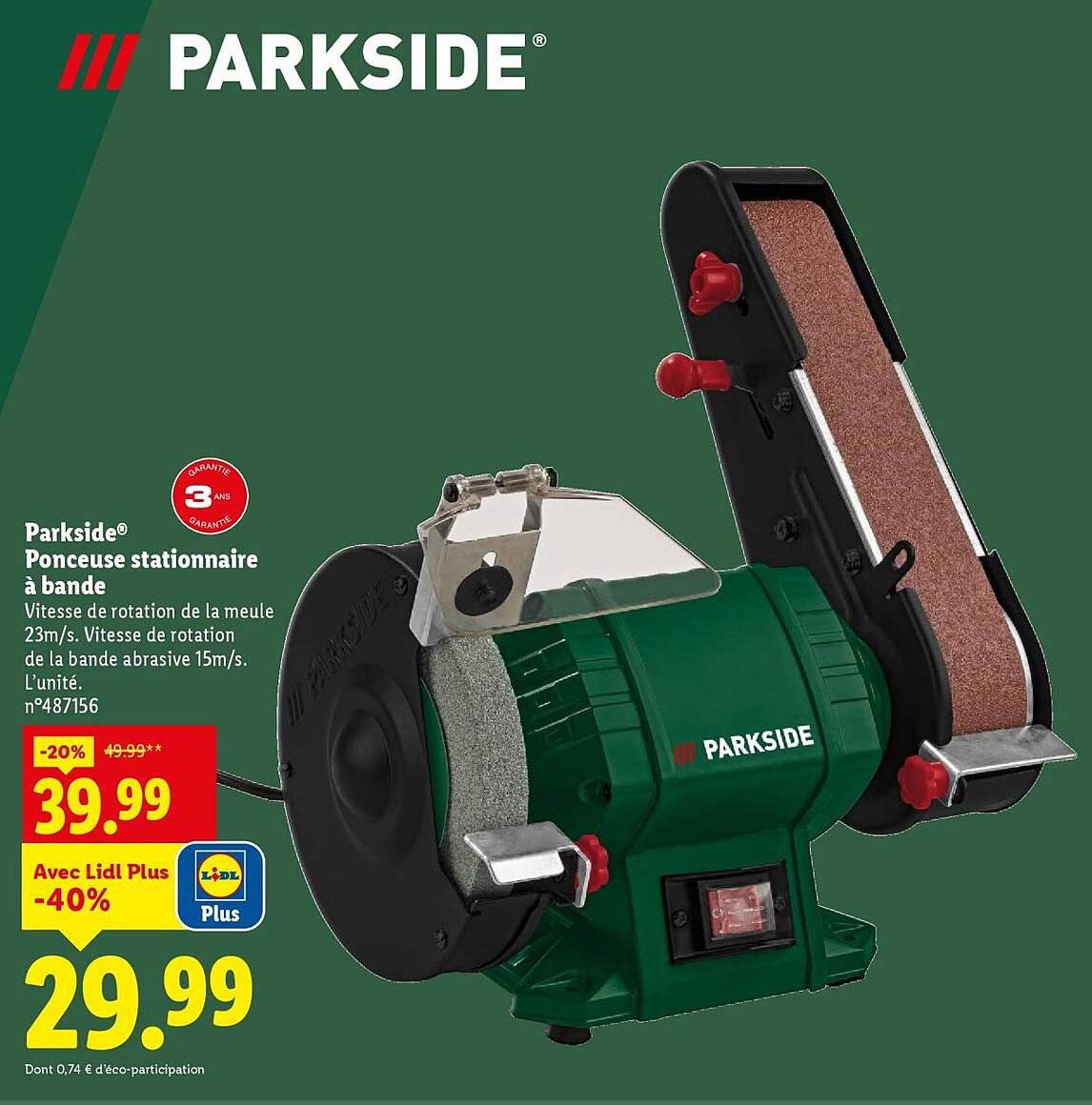 Lidl Ponceuse Parksidenull
