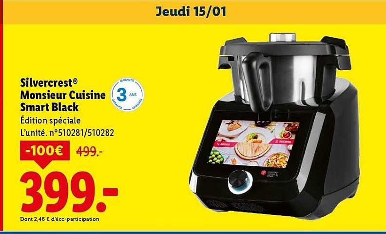 Monsieur Cuisine Smart de Lidl : Le robot de cuisine idéal