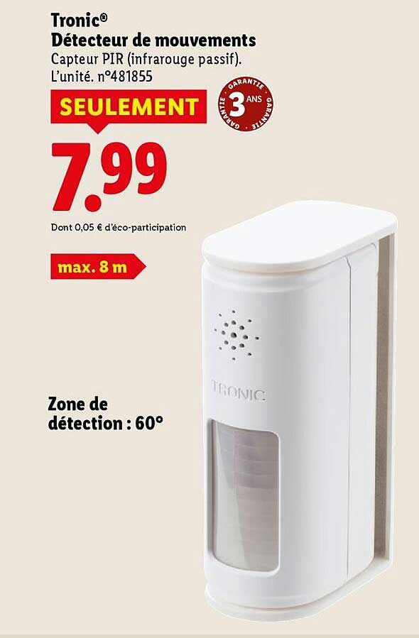 Sitemapcdatahttpsvo1kedriinfodetecteur De Mouvement Lidlnull