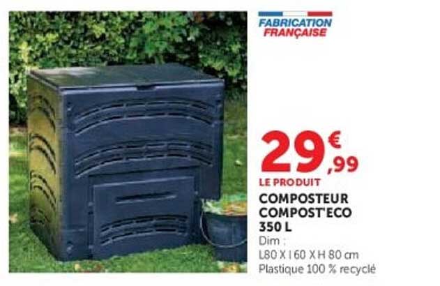 COMPOSTEUR COMPOST'ECO 350 L