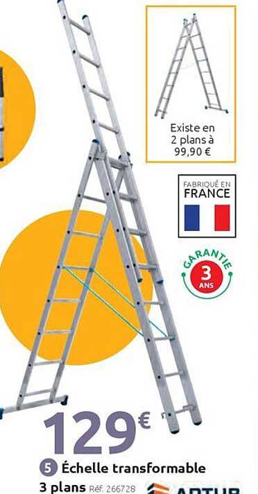 5 Échelle transformable