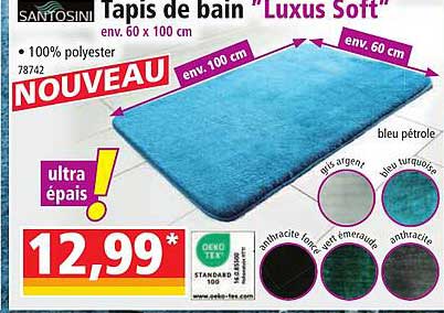 Tapis de bain "Luxus Soft"