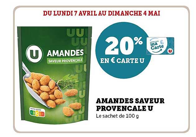 AMANDES SAVEUR PROVENCALE U