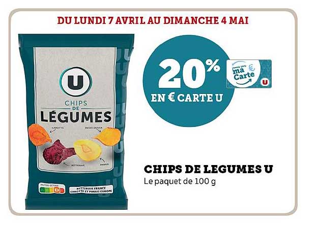 CHIPS DE LEGUMES U