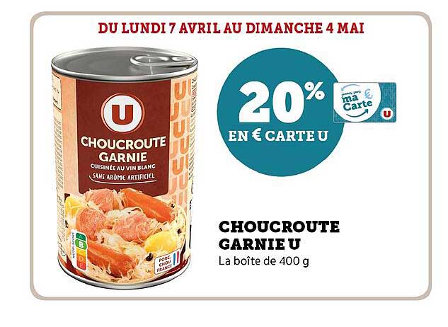 CHOUSCROUTE GARNIE U