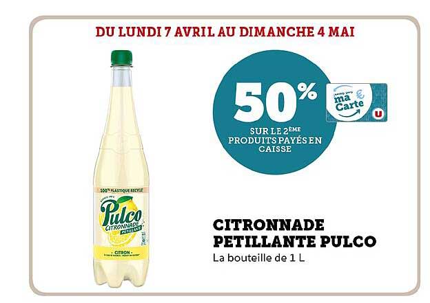 CITRONNADE PETILLANTE PULCO