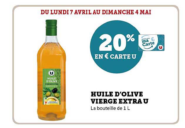 HUILE D'OLIVE VIERGE EXTRA U