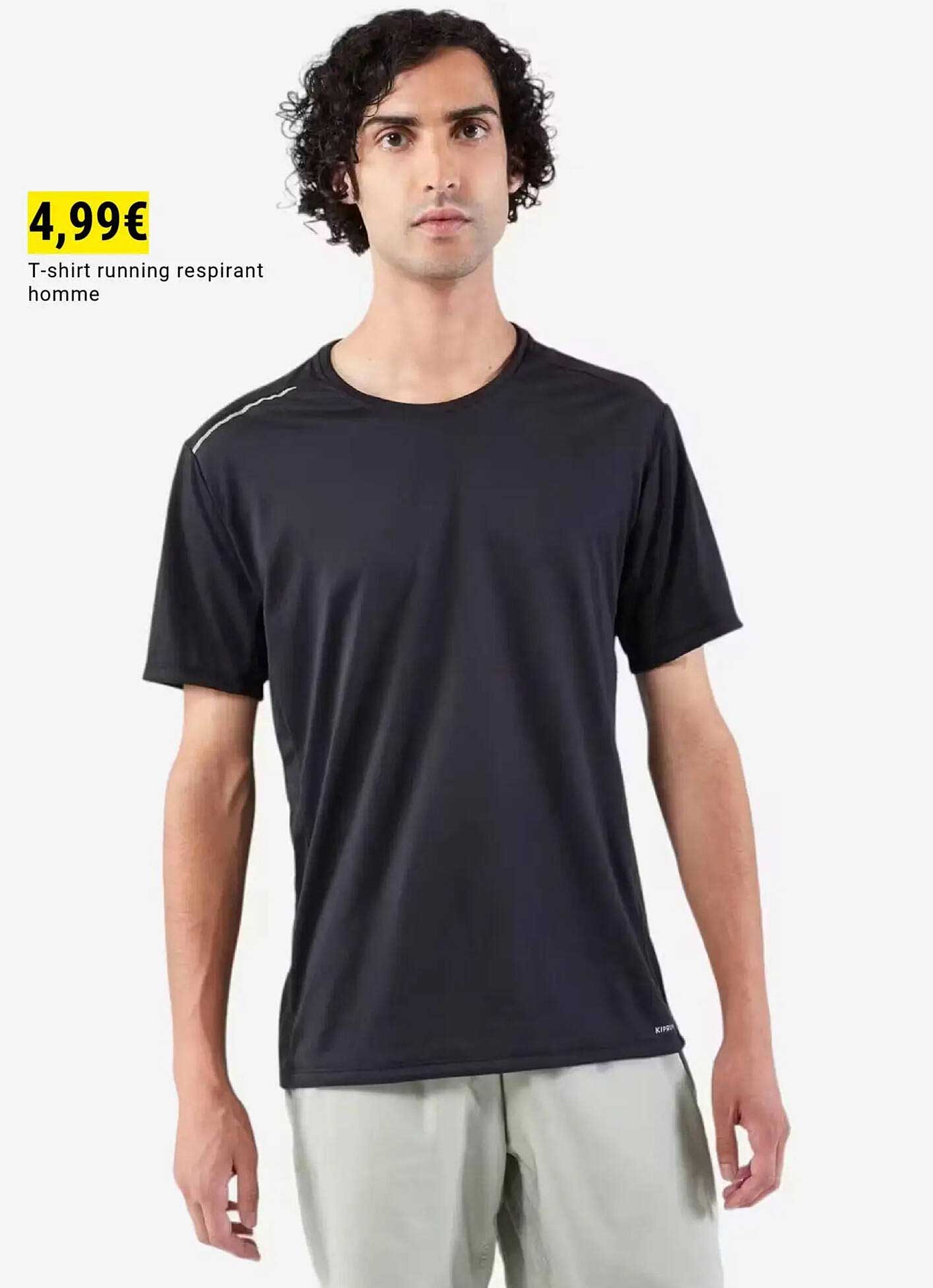 T-shirt running respirant homme