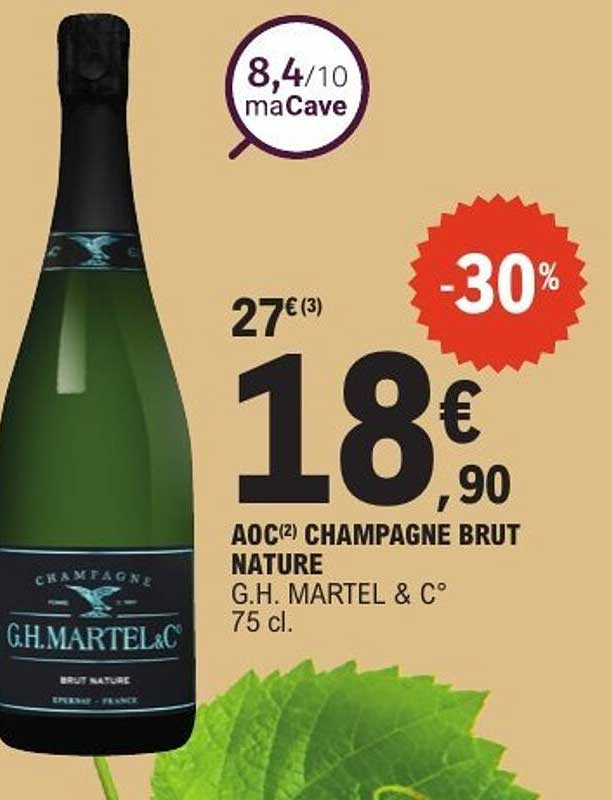 Champagne Gh Martel Prix
