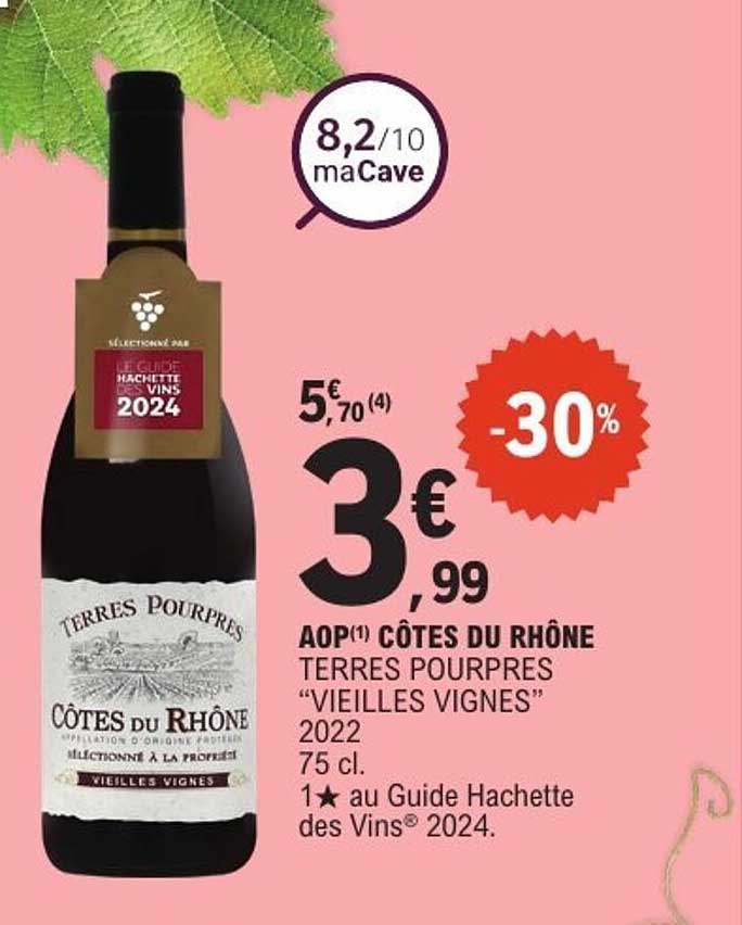 Cotes Du Rhone Vieilles Vignes 2022