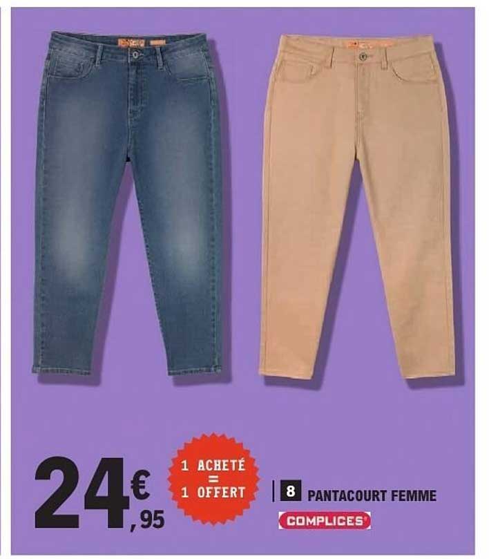 PANTACOURT FEMME COMPLICES
