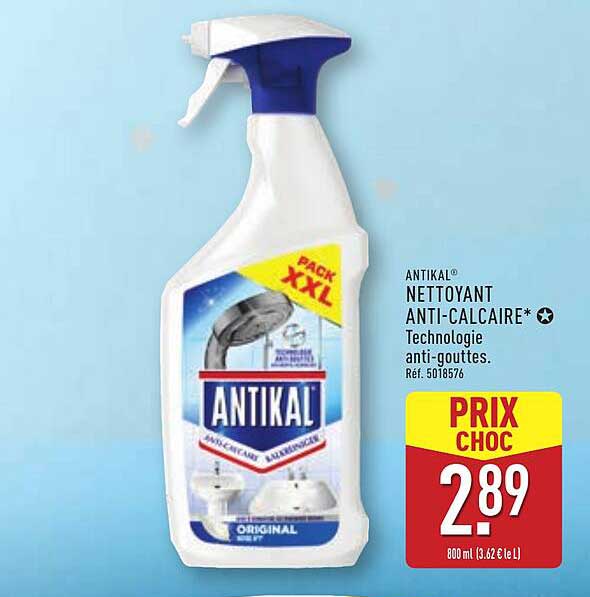ANTIKAL® NETTOYANT ANTI-CALCAIRE*