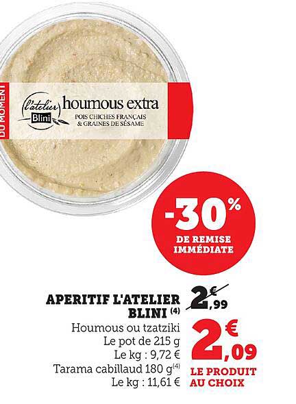 APERITIF L’ATELIER BLINI