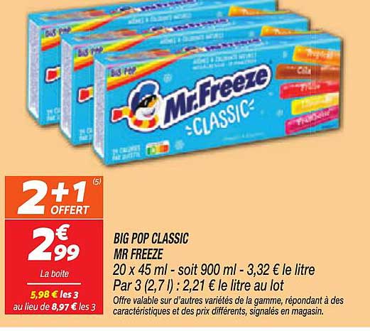 BIG POP CLASSIC MR FREEZE