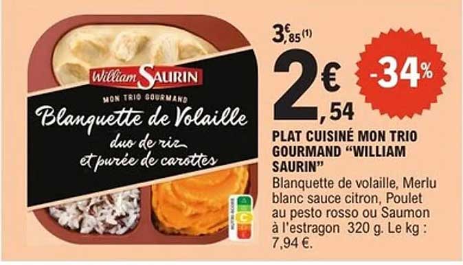 Blanquette de Volaille duo de riz et purée de carottes
