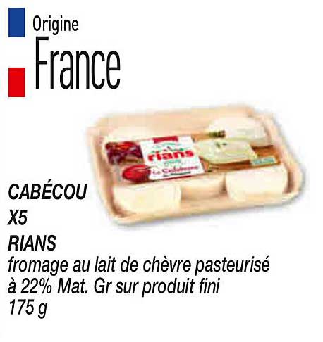 CABÉCOU X5 RIANS