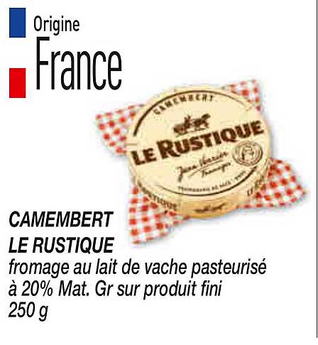 CAMEMBERT LE RUSTIQUE