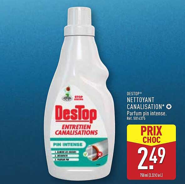 DESTOP® NETTOYANT CANALISATION