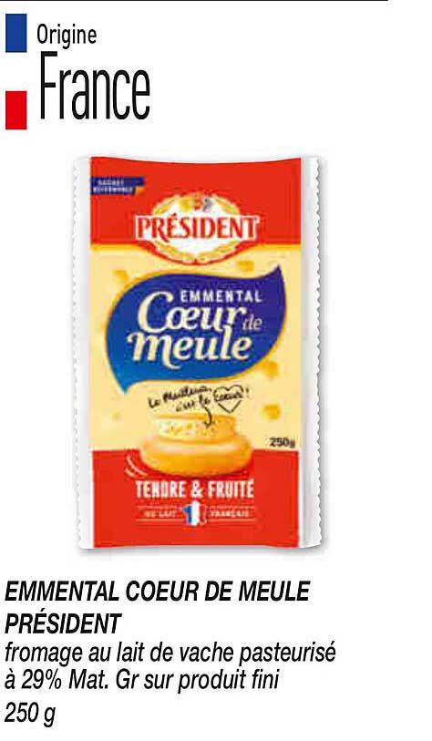 EMMENTAL COEUR DE MEULE PRÉSIDENT