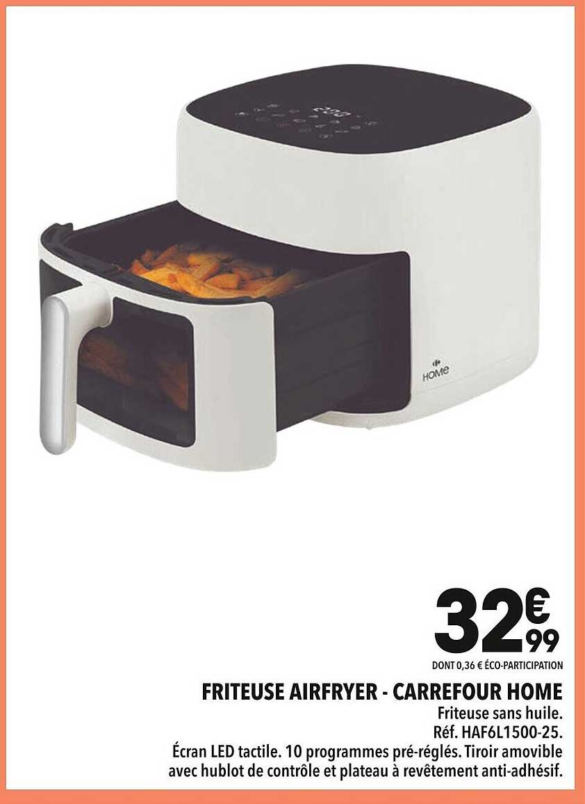 FRITEUSE AIRFRYER - CARREFOUR HOME