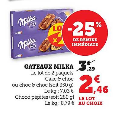 GATEAUX MILKA