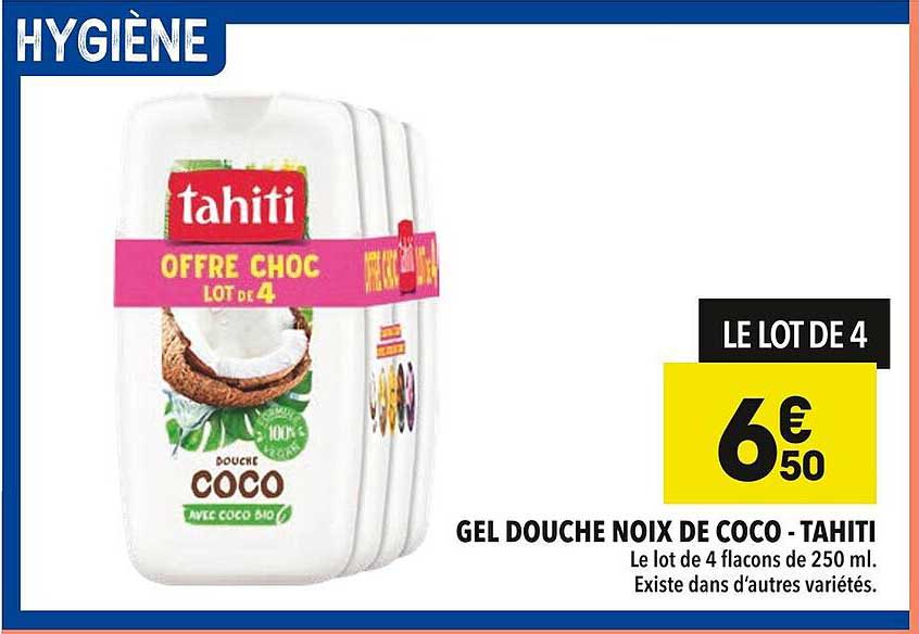 GEL DOUCHE NOIX DE COCO - TAHITI