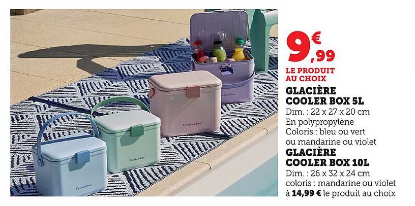 GLACIÈRE COOLER BOX 5L