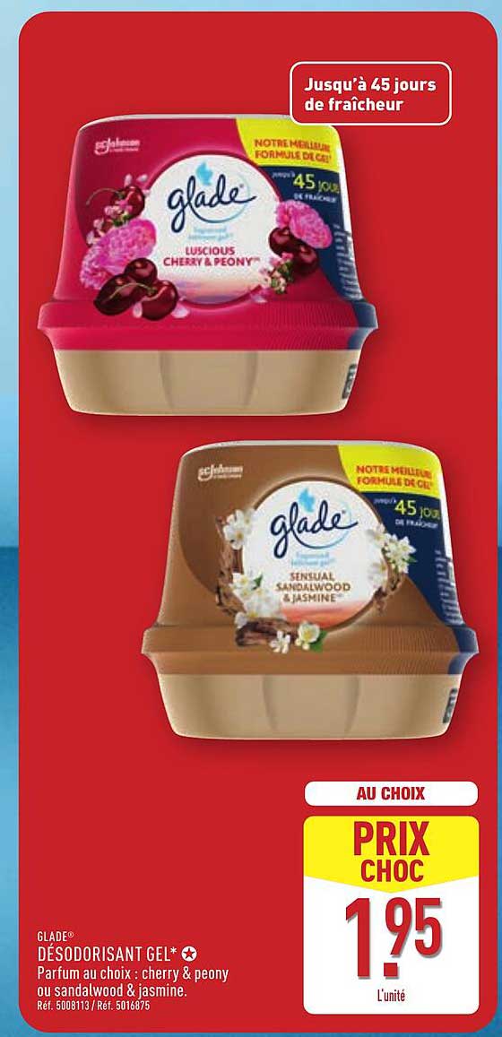 GLADE® DÉSODORISANT GEL*