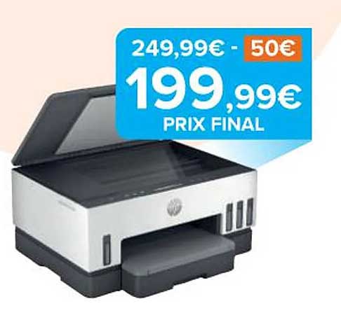 Imprimante multifonction HP avec scanner