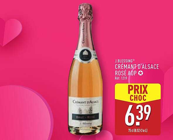 J.Blessing® Crémant d'Alsace Rosé AOP